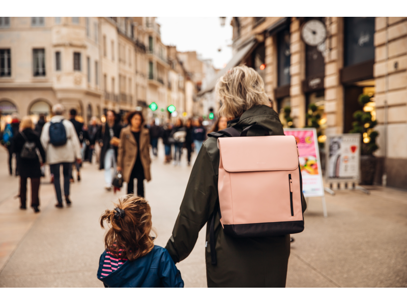 Přebalovací batoh Oslo Dusty Pink