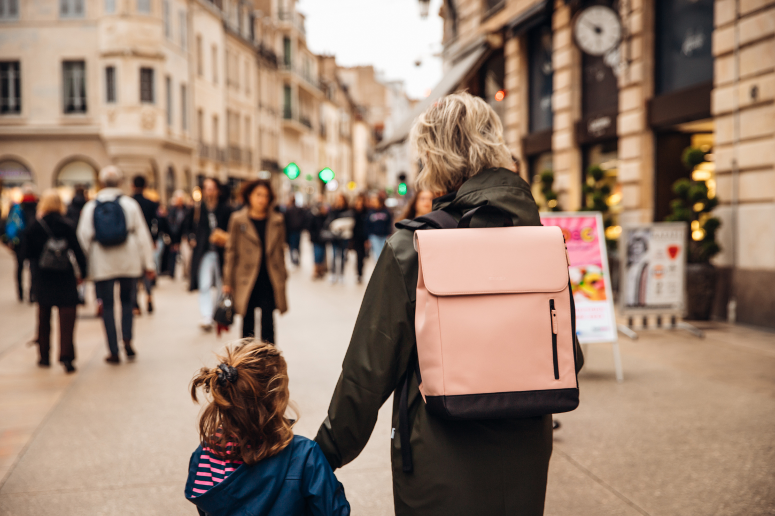 BEABA Přebalovací batoh Oslo Dusty Pink