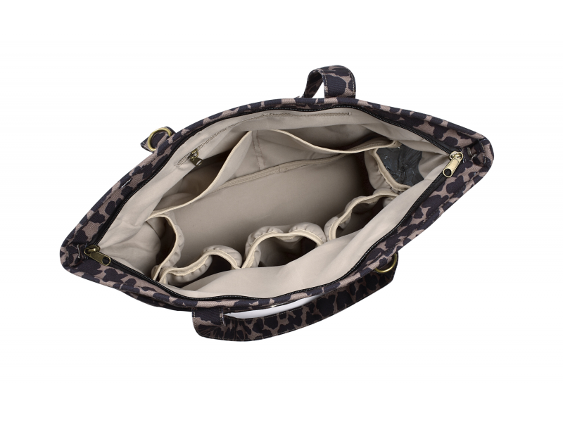 Přebalovací taška Madrid Leopard