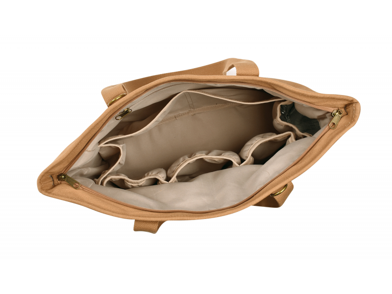 Přebalovací taška Madrid Cognac