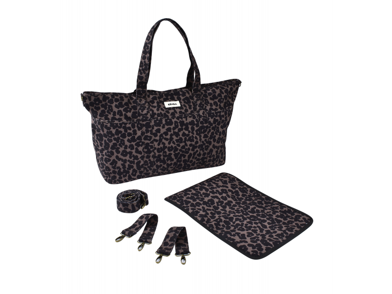 Přebalovací taška Madrid XXL Leopard