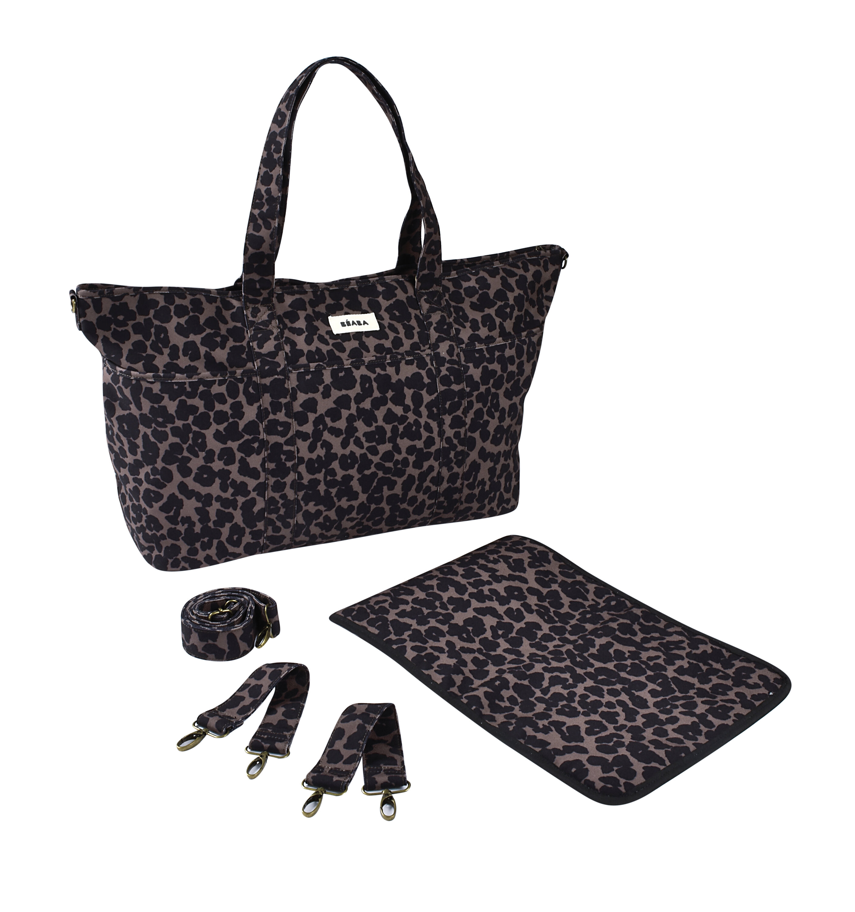 Přebalovací taška Madrid XXL Leopard