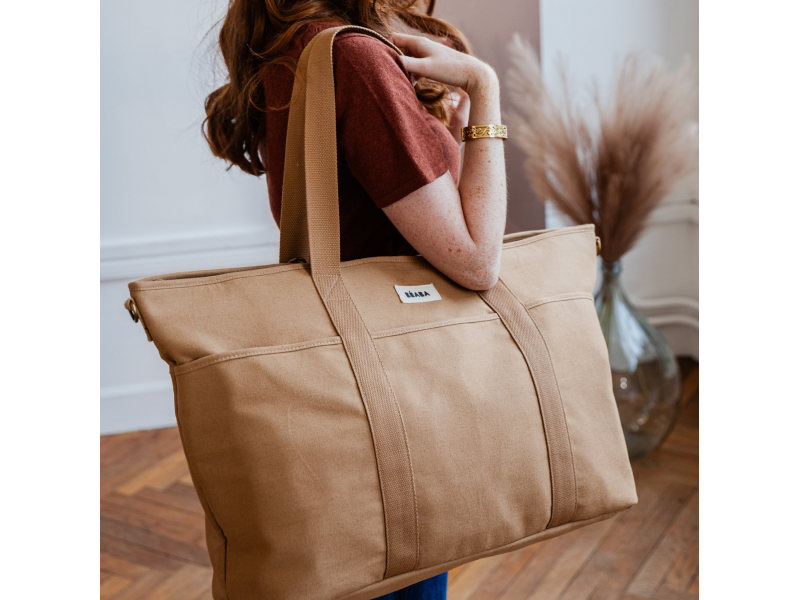 Přebalovací taška Madrid XXL Cognac