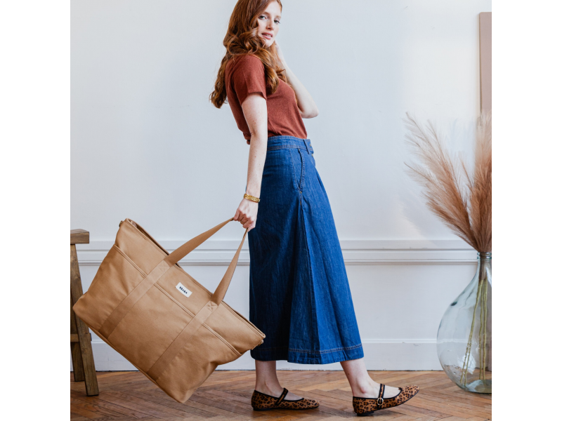 Přebalovací taška Madrid XXL Cognac