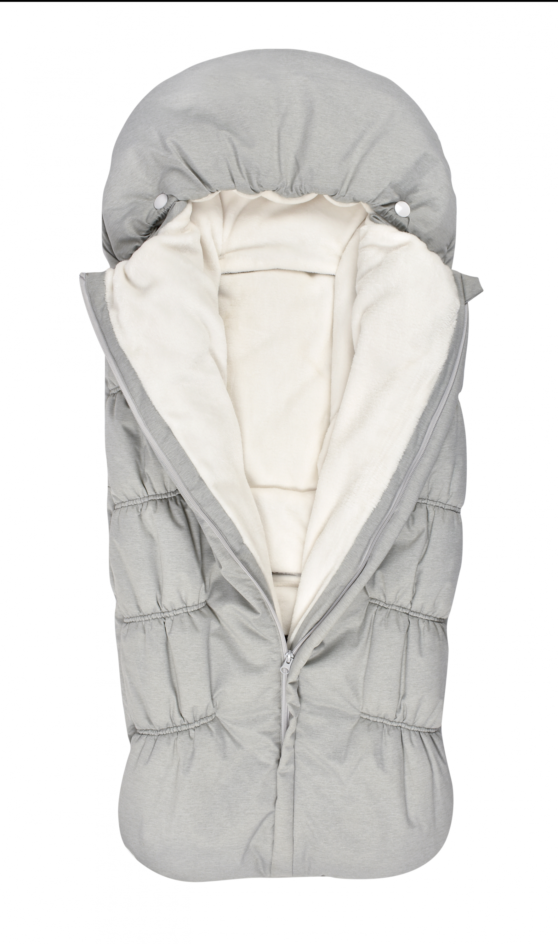 Fusak do kočárku 6-24m Grey