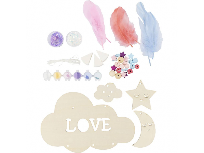 Kreativní sada Závěsná dekorace Love