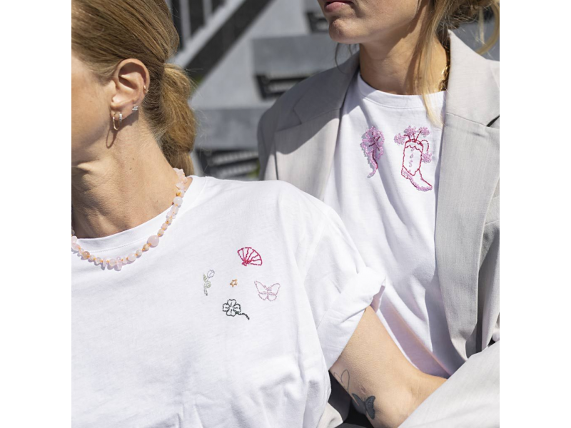 Kreativní sada Vyšívání na tričko