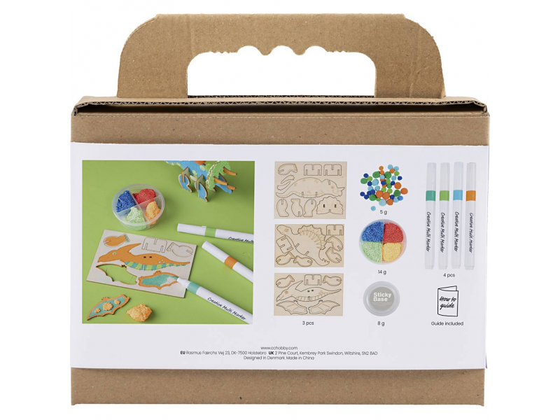 Kreativní sada Dinosauři dřevění