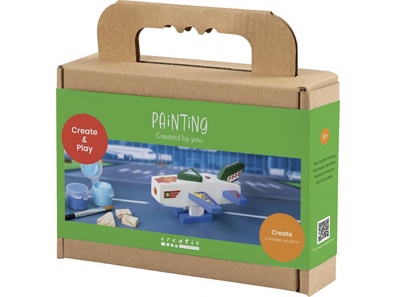 Kreativní sada Letadlo dřevěné