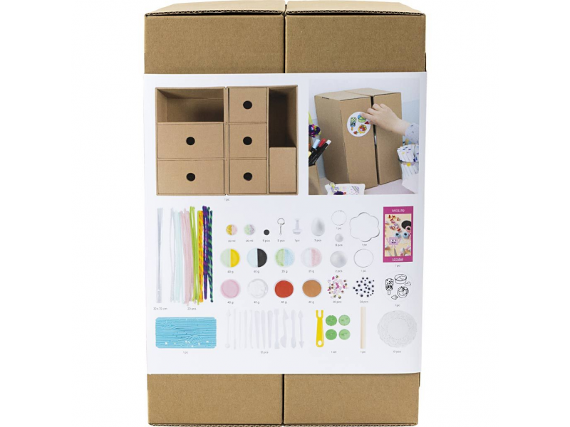 Kreativní sada Maxi box se zásuvkami Modelování