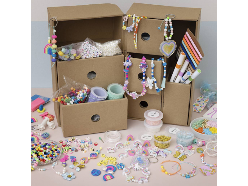 Kreativní sada Maxi box se zásuvkami Šperky