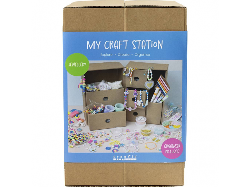 Kreativní sada Maxi box se zásuvkami Šperky