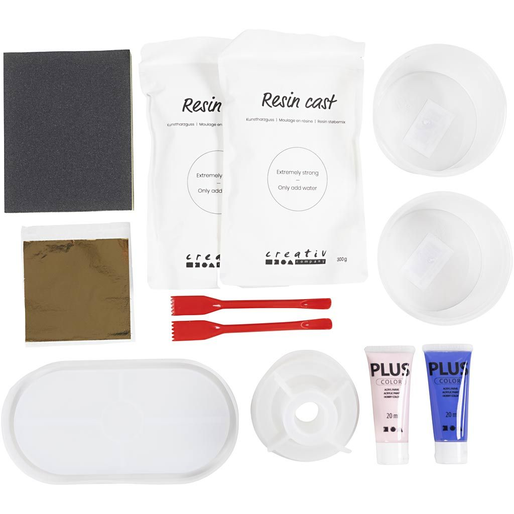 Kreativní sada Starter Craft Kit Resin Casting Candle Holders