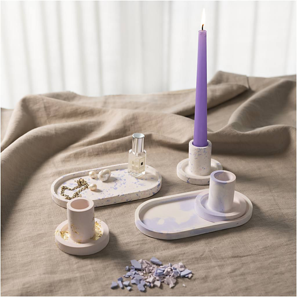 Kreativní sada Starter Craft Kit Resin Casting Candle Holders