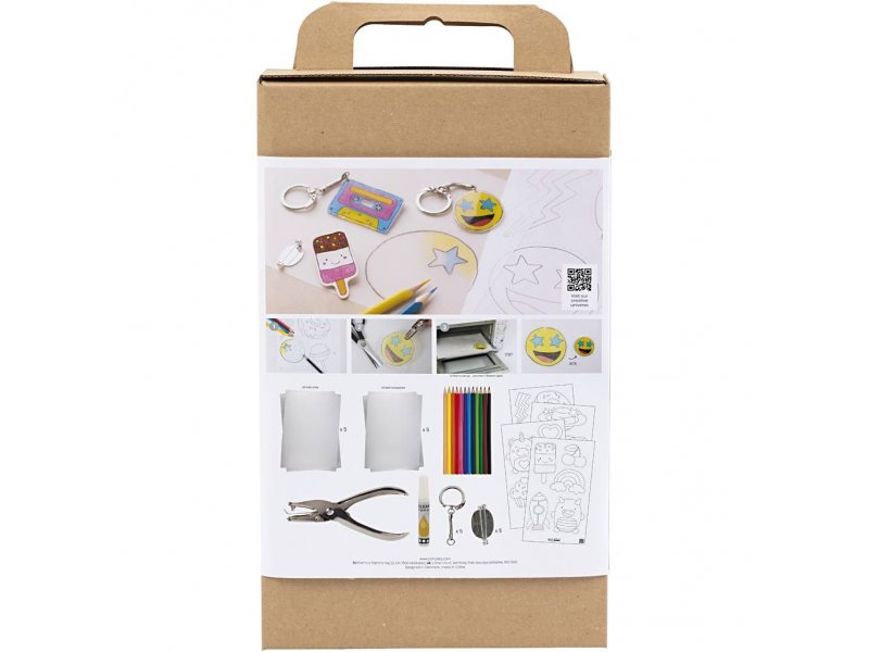 Kreativní sada Přívěsky ze smršťovací fólie