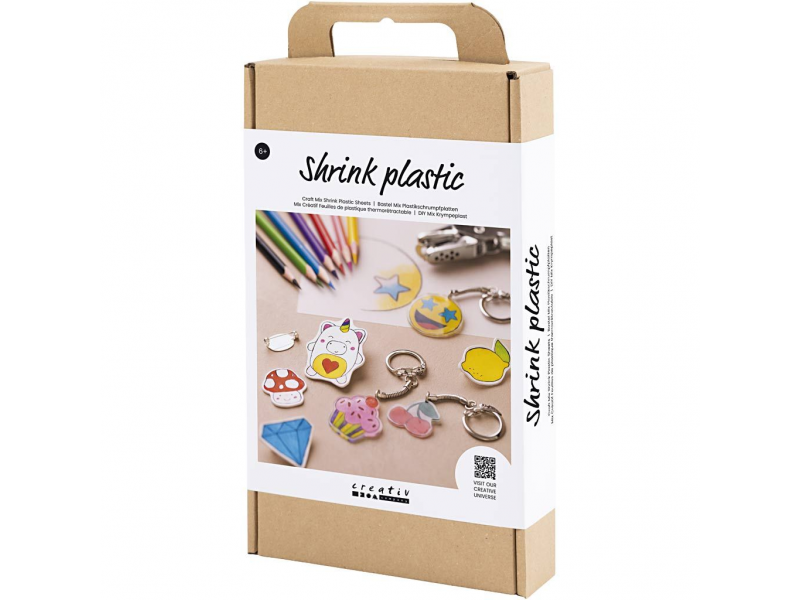 Kreativní sada Přívěsky ze smršťovací fólie