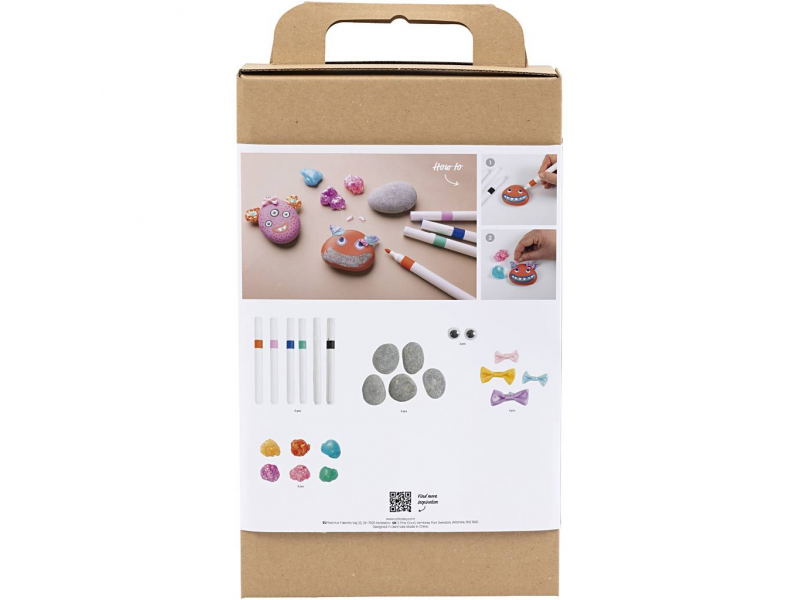 Kreativní sada Dekorování kamenných příšerek
