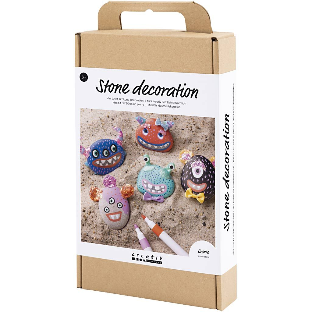 Kreativní sada Craft Kit Stone Decoration Monster