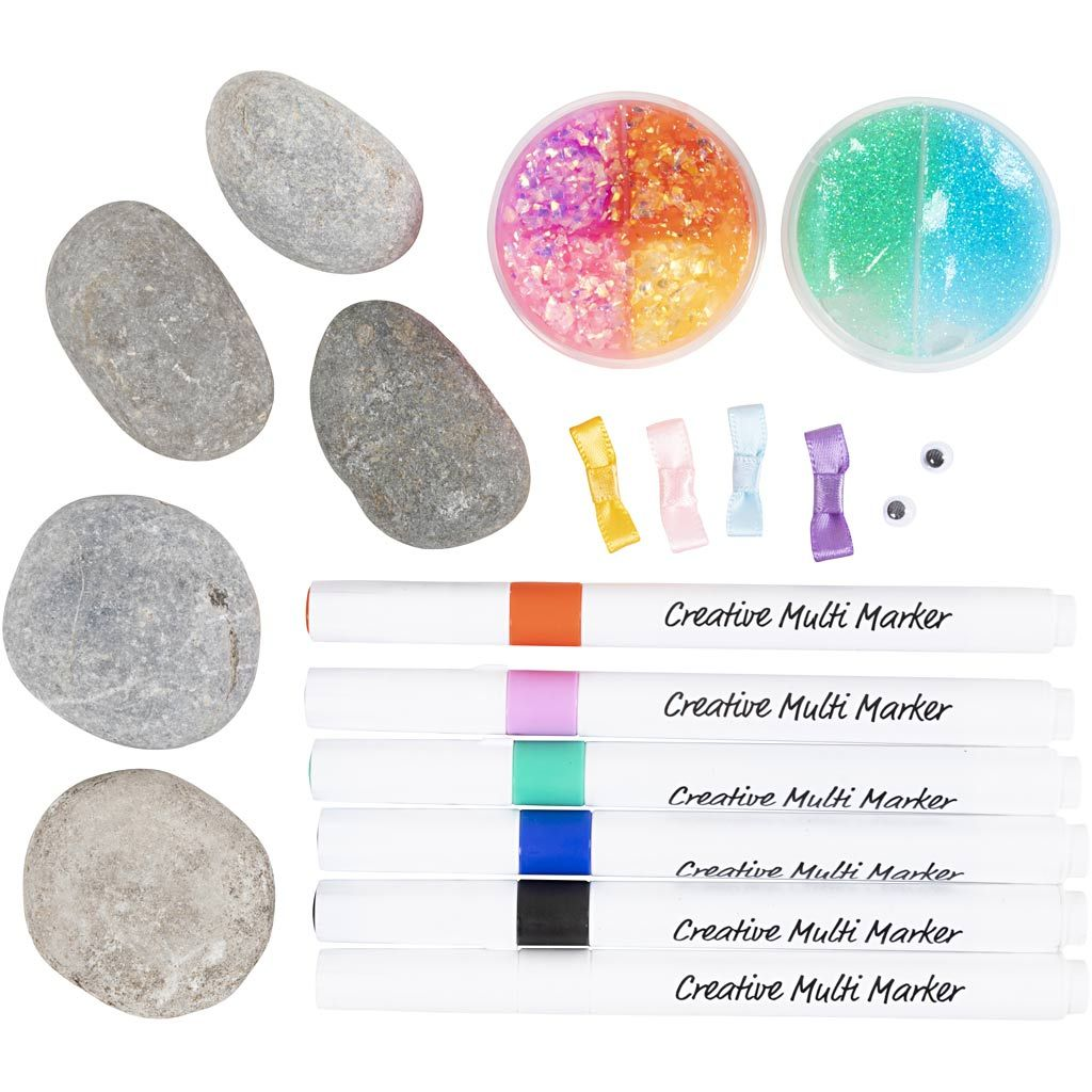 Kreativní sada Craft Kit Stone Decoration Monster