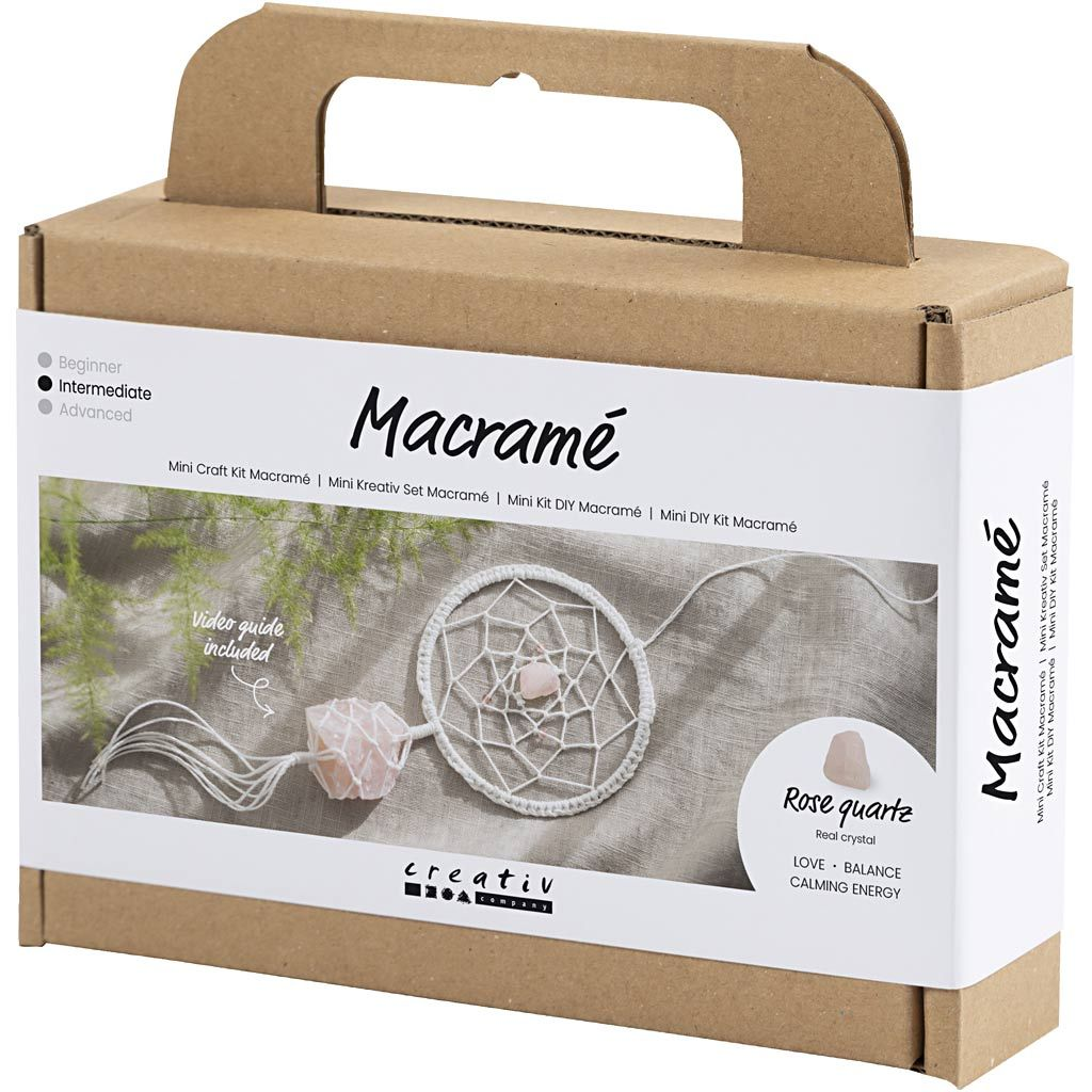 Kreativní sada Mini Craft Kit Macramé Dreamcatcher