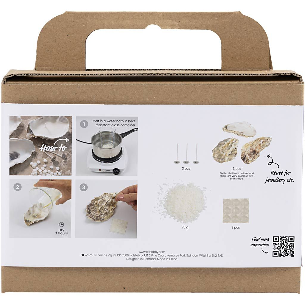 Kreativní sada Mini Craft Kit Candle Making Shells