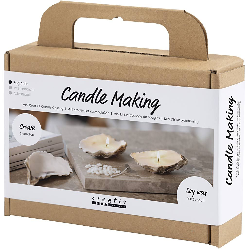 Kreativní sada Mini Craft Kit Candle Making Shells