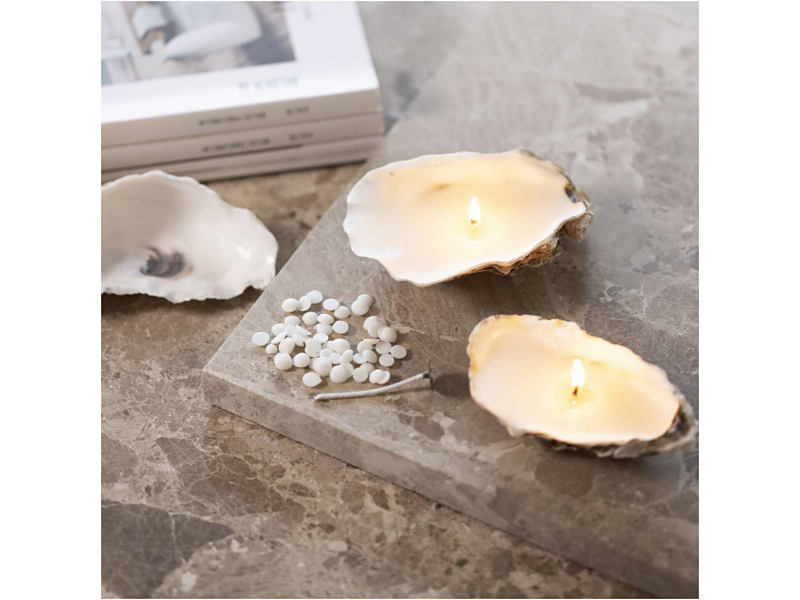 Kreativní sada Výroba svíček v mušlích