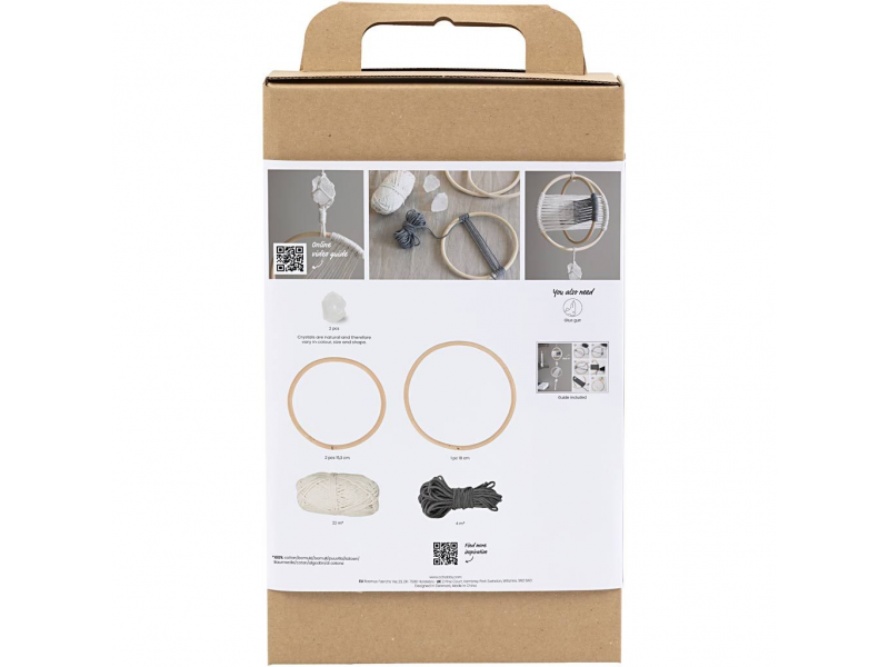 Kreativní sada Makramé závěsná dekorace