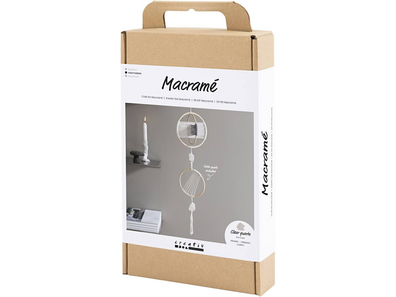 Kreativní sada Makramé závěsná dekorace