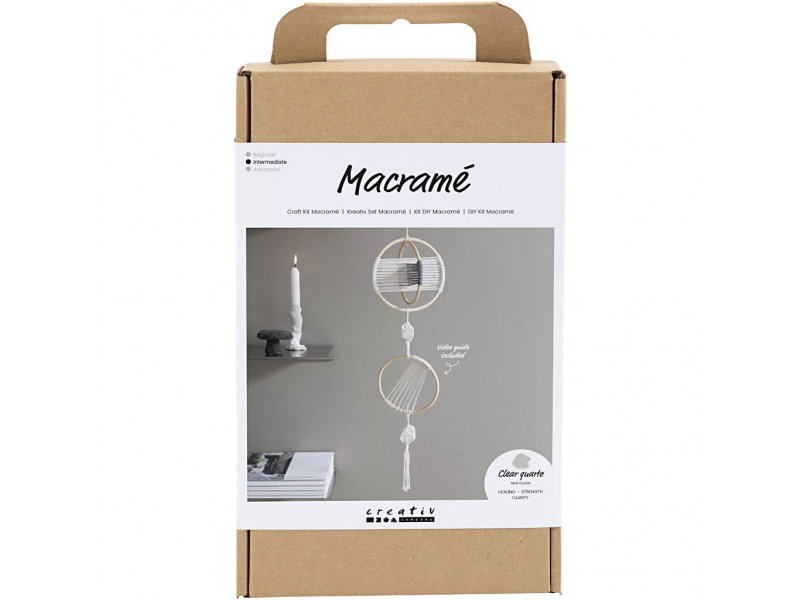 Kreativní sada Makramé závěsná dekorace