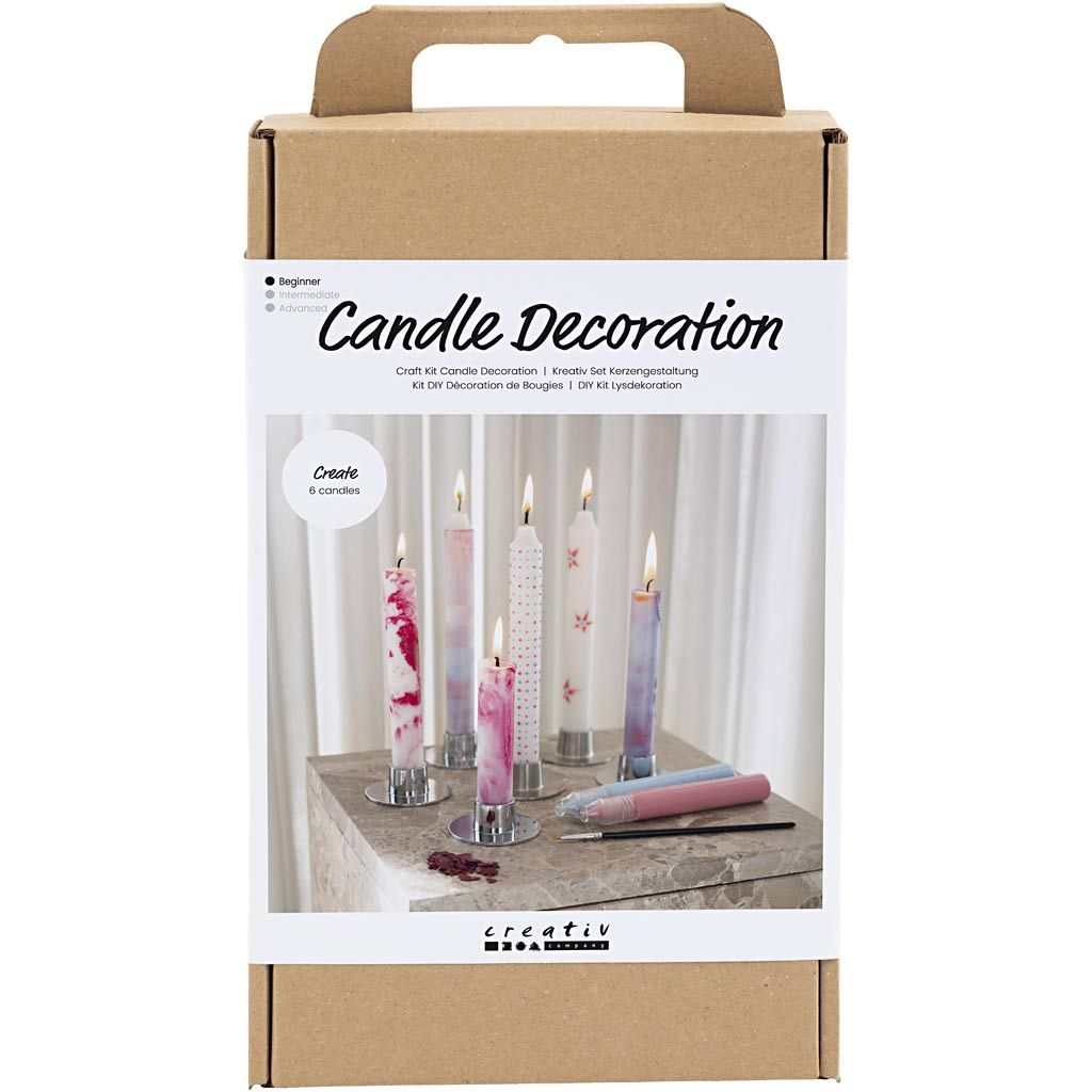 Kreativní sada Craft Kit Candle Decorating