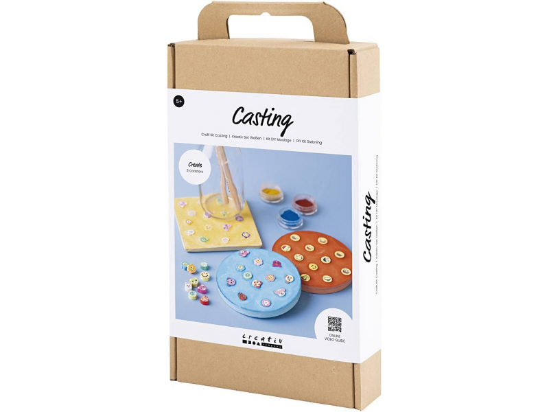 Kreativní sada Odlévání dekorativních podložek