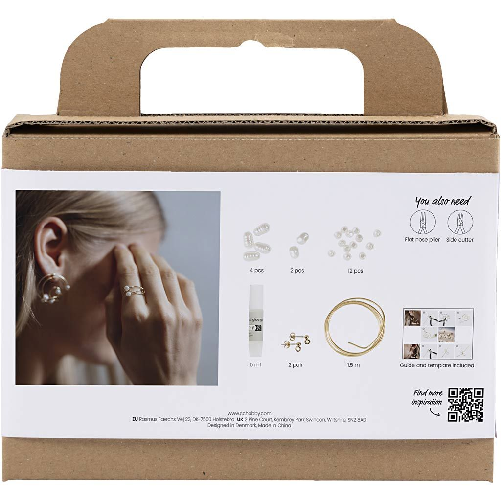 Kreativní sada Mini Craft Kit Jewellery Wire Earrings