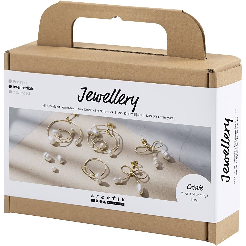 Kreativní sada Mini Craft Kit Jewellery Wire Earrings