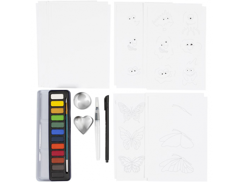 Kreativní sada Akvarelové malování