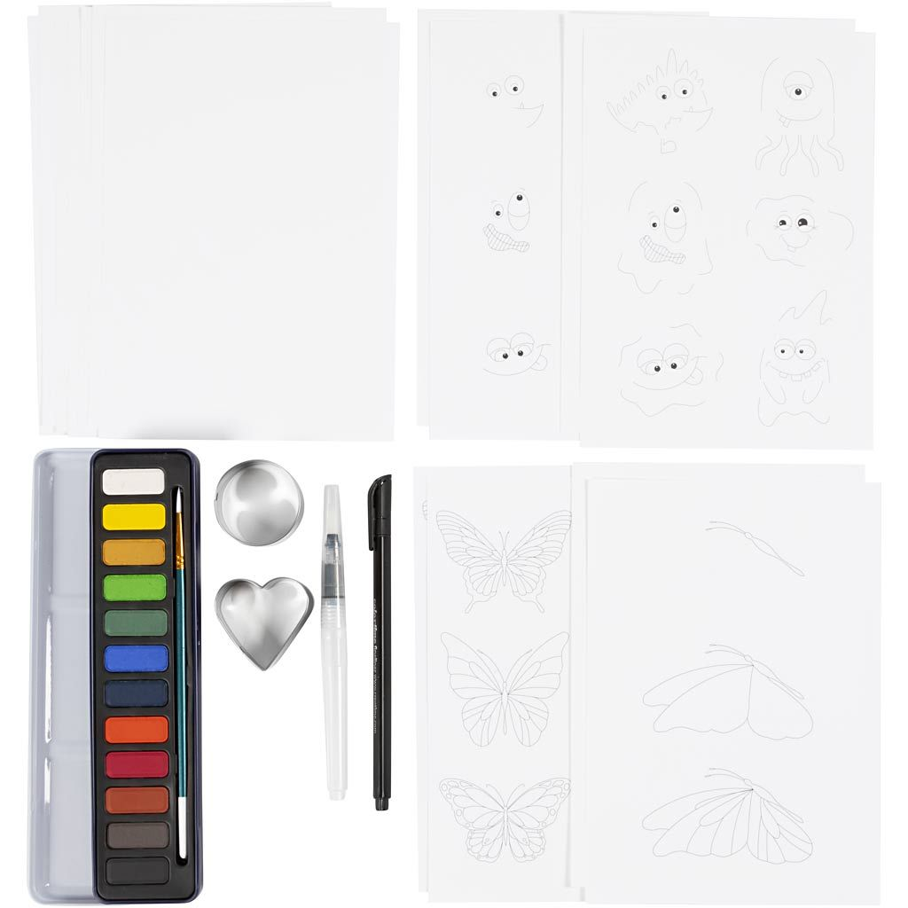 Kreativní sada Craft Kit Watercolour