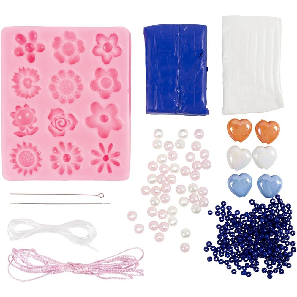 Kreativní sada Mini Craft Kit Jewellery Flowers