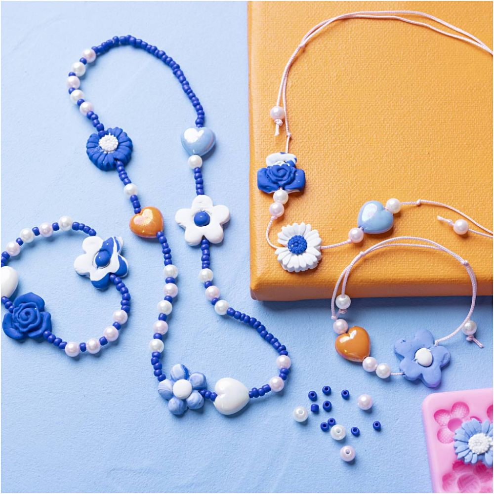 Kreativní sada Mini Craft Kit Jewellery Flowers