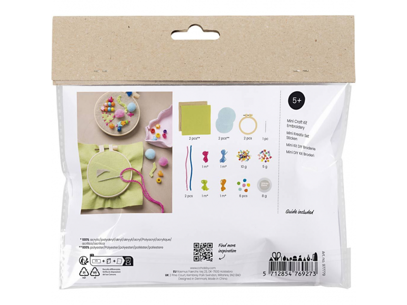 Kreativní sada Vyšívání závěsných dekorací