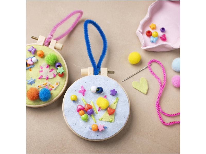 Kreativní sada Vyšívání závěsných dekorací