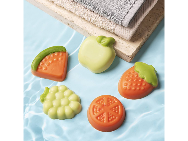 Kreativní sada výroba mýdla Fruit Green Orange