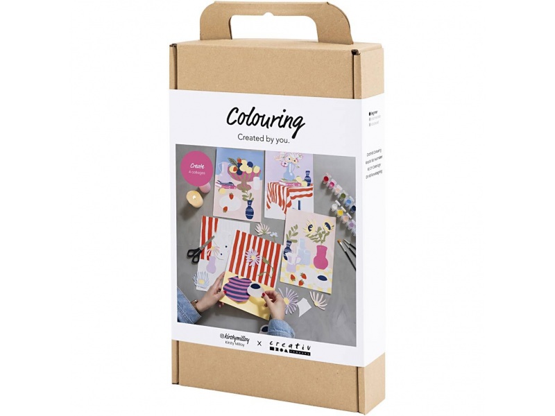 Kreativní sada Malování a koláž