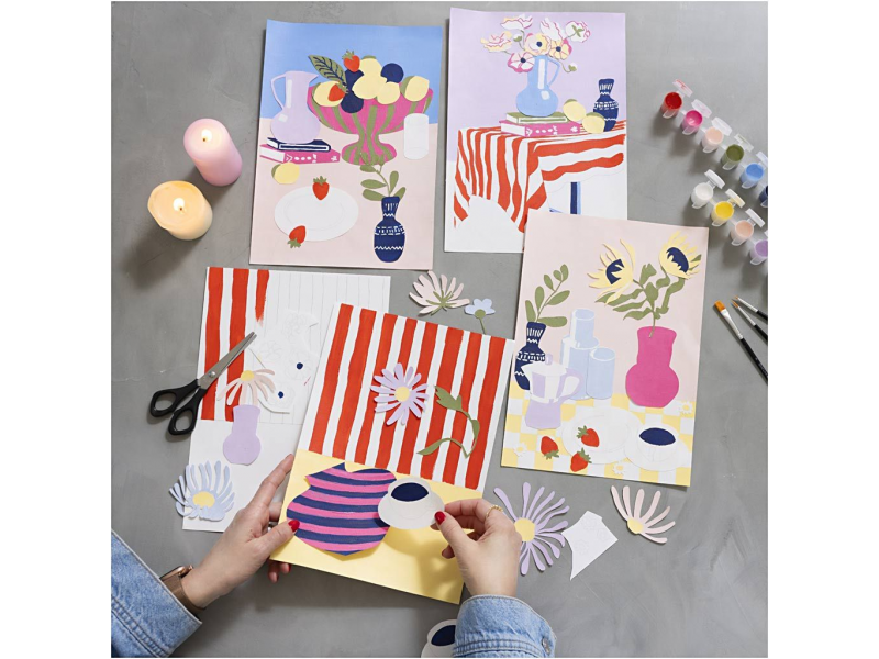 Kreativní sada Malování a koláž