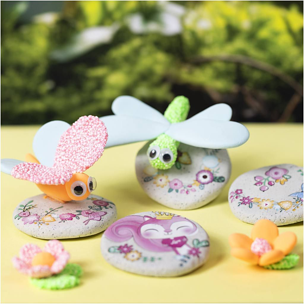 Kreativní sada Mini Craft Kit Modelling Stone Butterfly