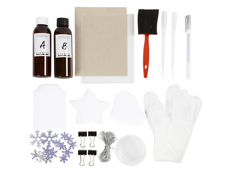 Kreativní sada Kyanotypie dárkové visačky