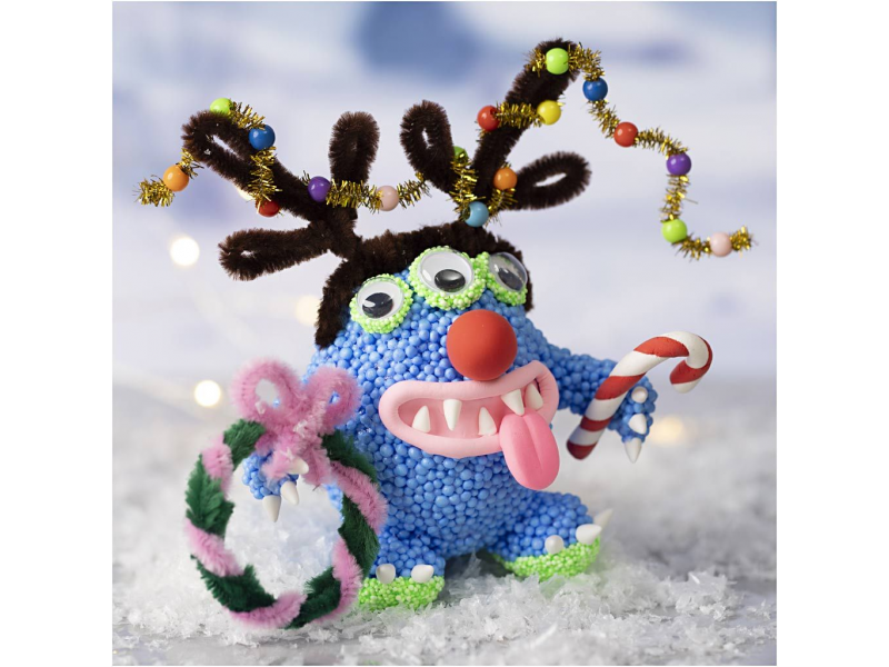 Kreativní sada Vánoční monstrum
