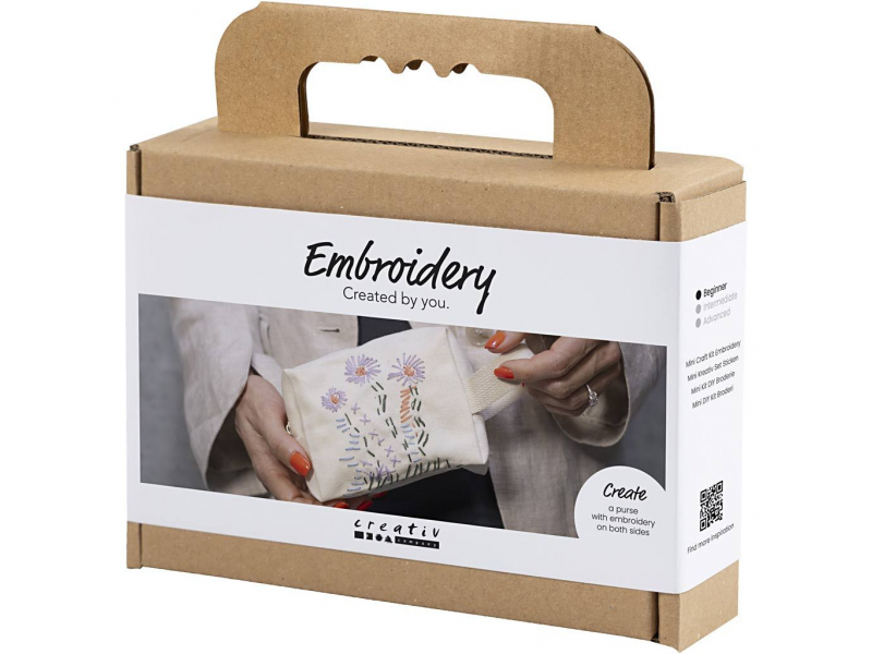 Kreativní sada Vyšívaná toaletní taška