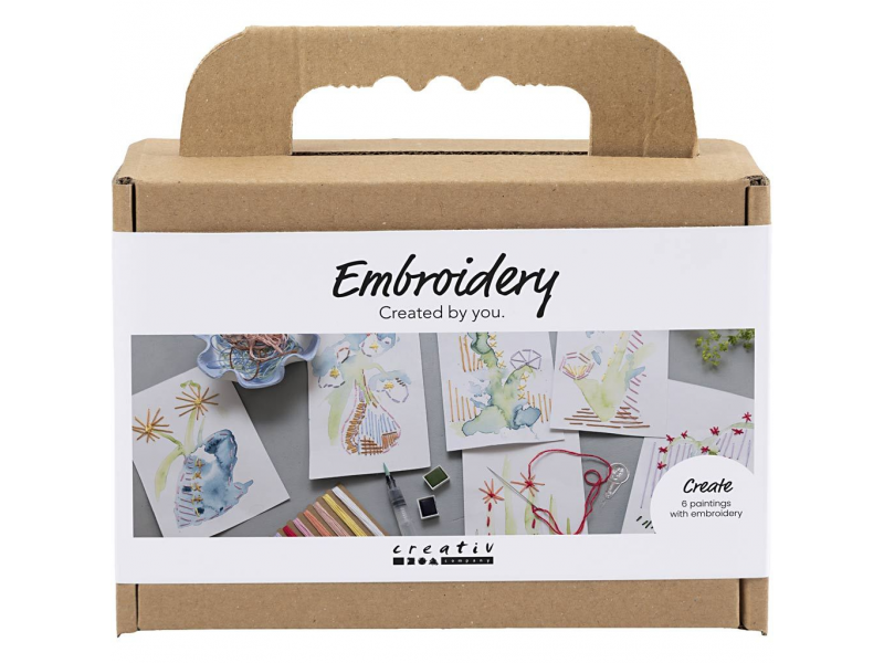 Kreativní sada Malování a vyšívání