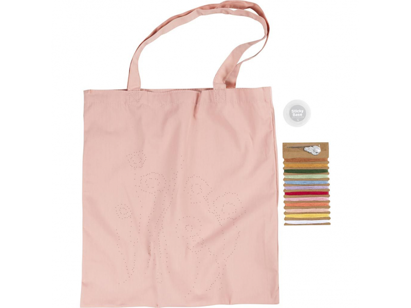 Kreativní sada Vyšívaná textilní taška