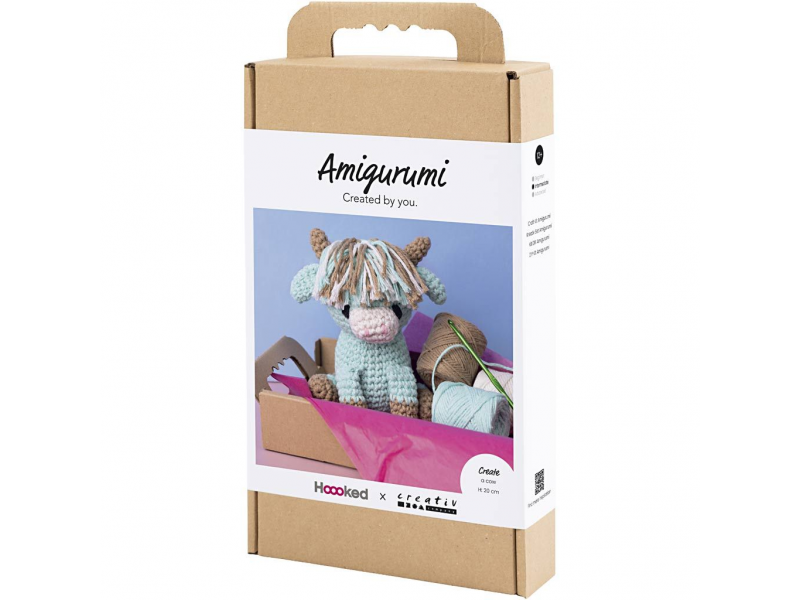 Sada na háčkování Amigurumi kravička
